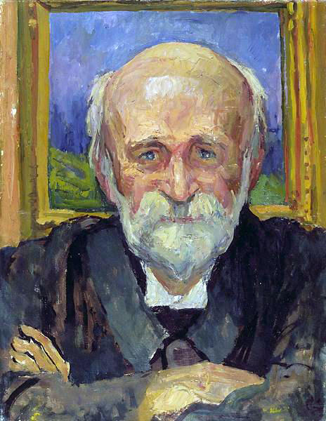 Portrait Of Dr. H.a. Widmer — Giovanni Giacometti
