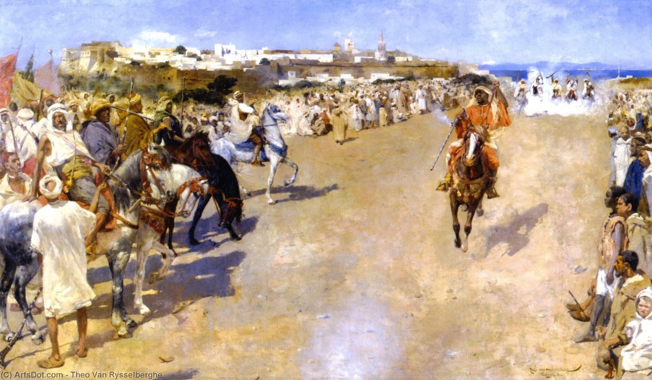 Fantasia: Gunpowder Games, Morocco (also Known As Fantasia: Jeux De La Poudre, Maroctangiers) — Тео Ван Риселберг