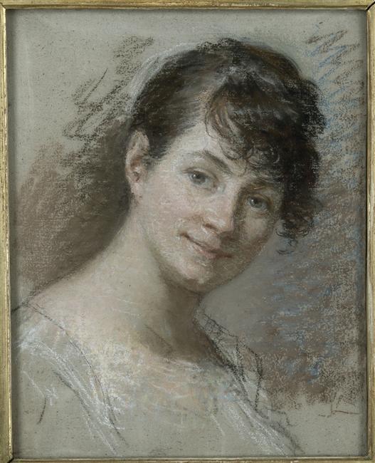 Study For A Portrait Of A Lady — Pierre-paul Prud'hon