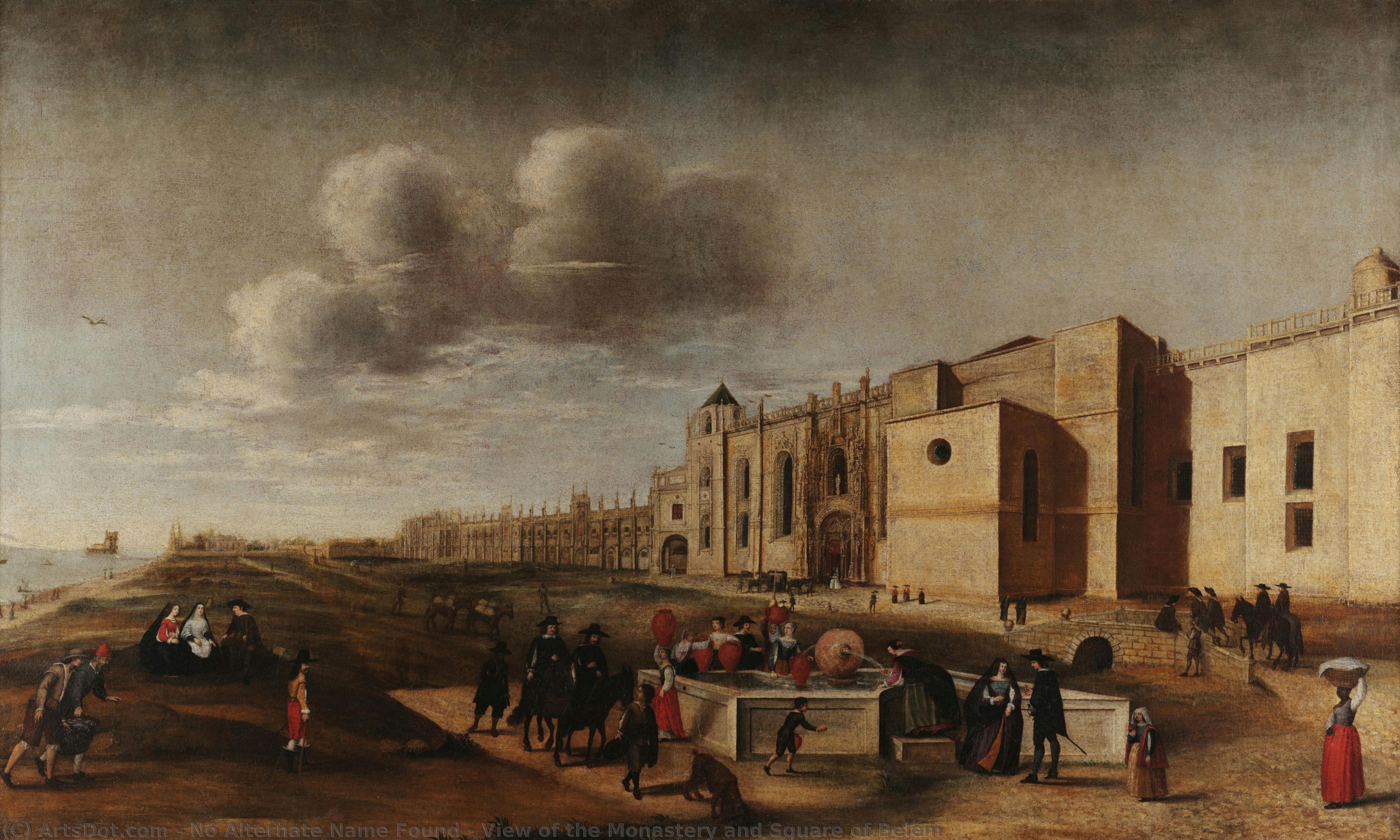 View Of The Monastery And Square Of Belém — Gary Wragg
