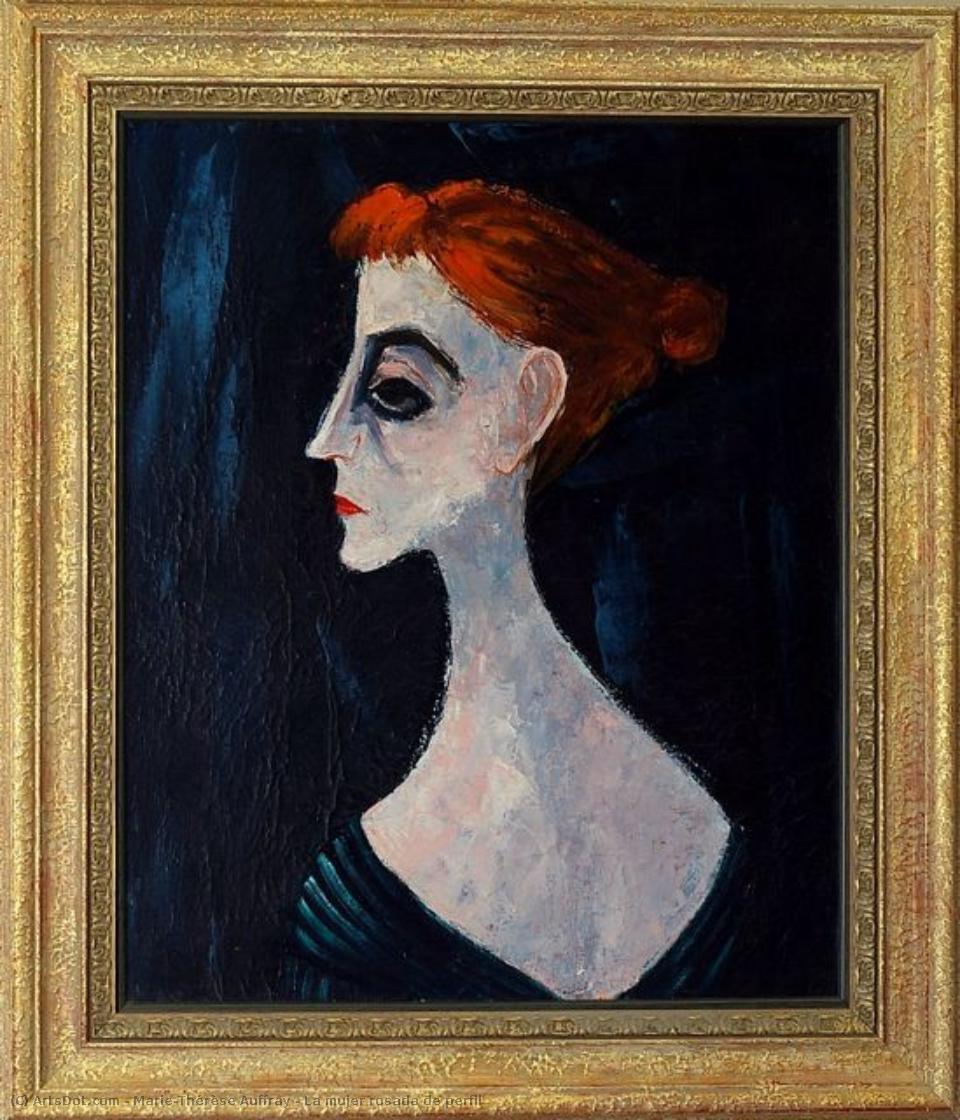La Mujer Rosada De Perfil — Marie-thérèse Auffray