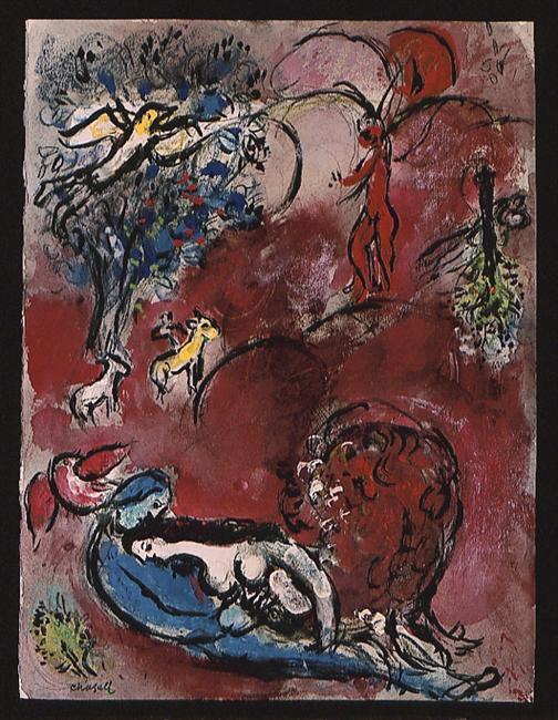 Song Of Songs I (10) — Marc Chagall