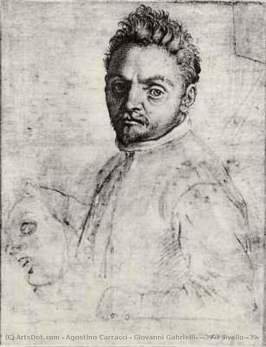 Giovanni Gabrielli, 'il Sivello' — Agostino Carracci