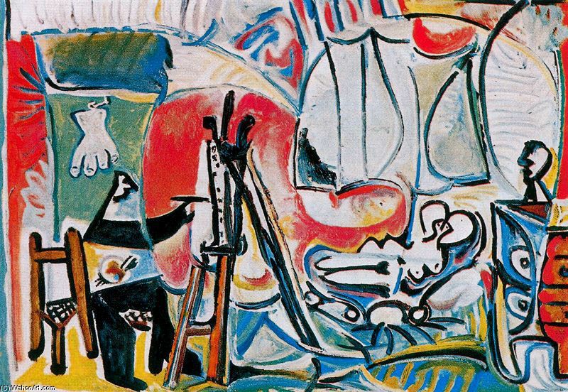 Der Maler Und Sein Modell 13 — Pablo Picasso