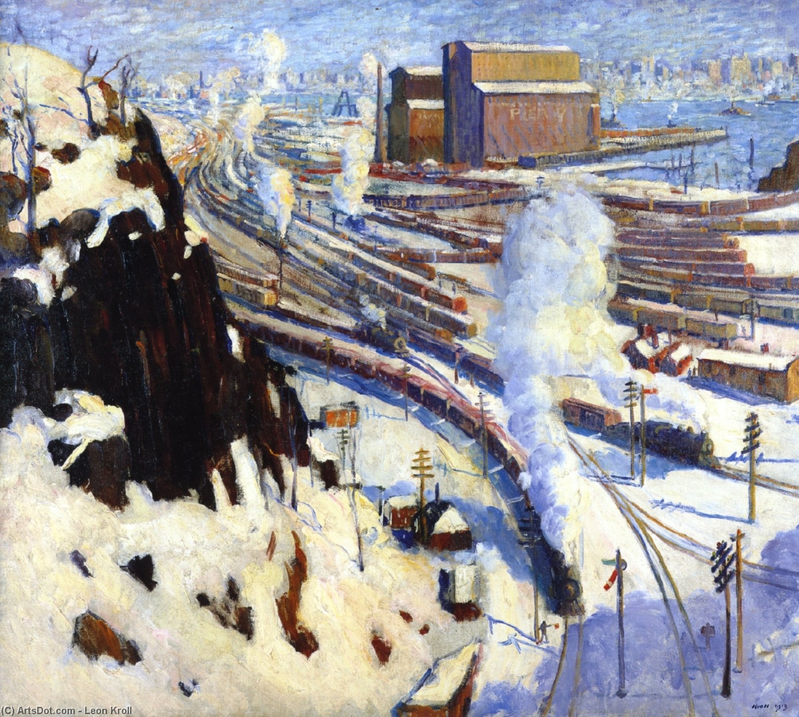 Terminal Yards — Leon Kroll