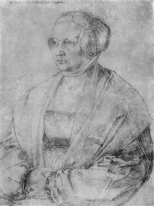 Portrait Of Margaret Of Brandenburg Ansbach — Albrecht Dürer