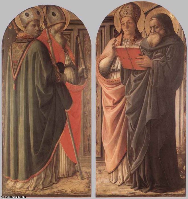 The Doctors Of The Church — Filippo Di Tommaso Lippi