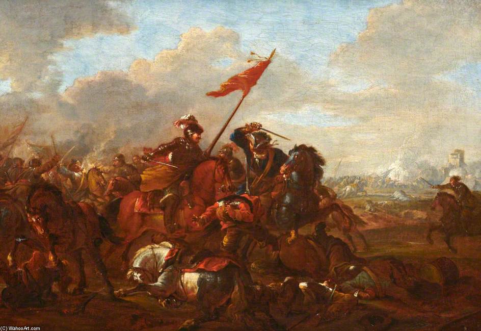 Cavalry Battle — Francesco Simonini