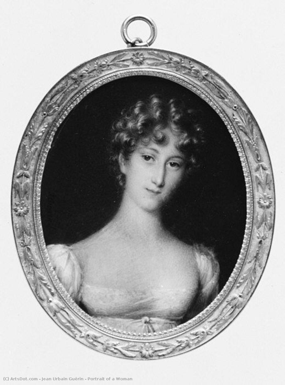 Portrait Of A Woman — Jean Urbain Guérin