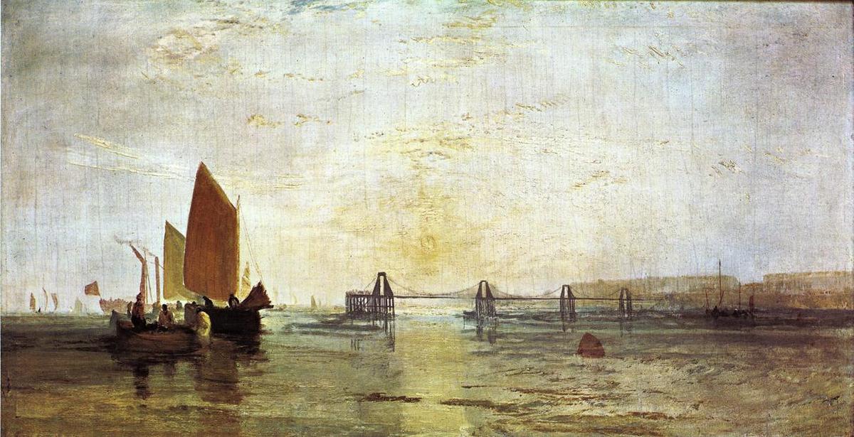 The Chain Pier, Brighton — Joseph Mallord William Turner
