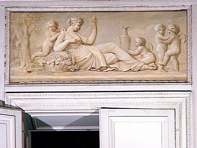 Grisailles (une Fileuse ) — Sauvage Pieter Joseph (sauvage Piat)