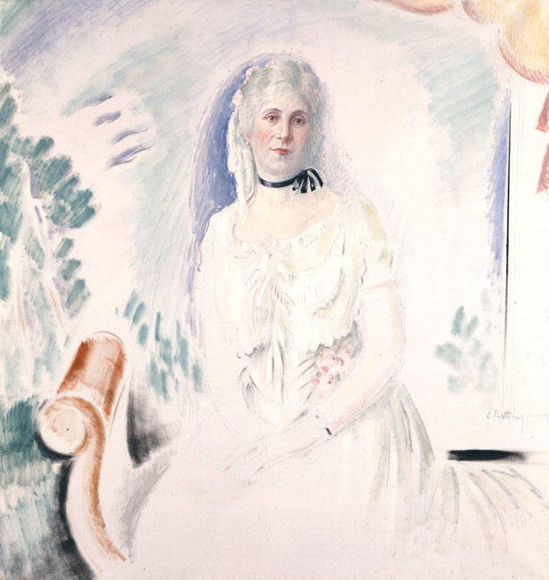 Portrait Of Aristovouli Lopresti — Konstantinos Parthenis