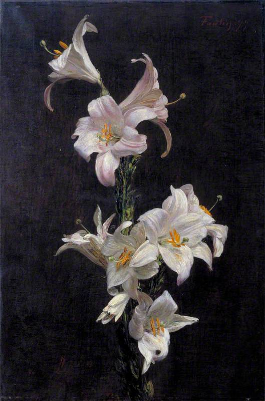 White Lilies — Анри Фантен-латур