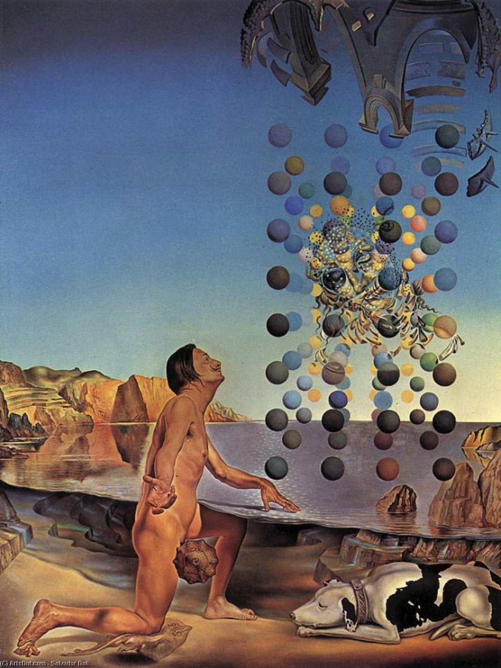 Autorretrato, 1954 — Salvador Dalí