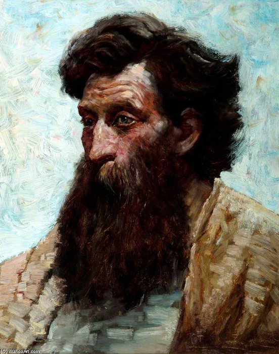 Study Of A Head — Robert Fowler