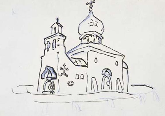 Design For Church In Skierniewice, Poland — Nicholas Roerich