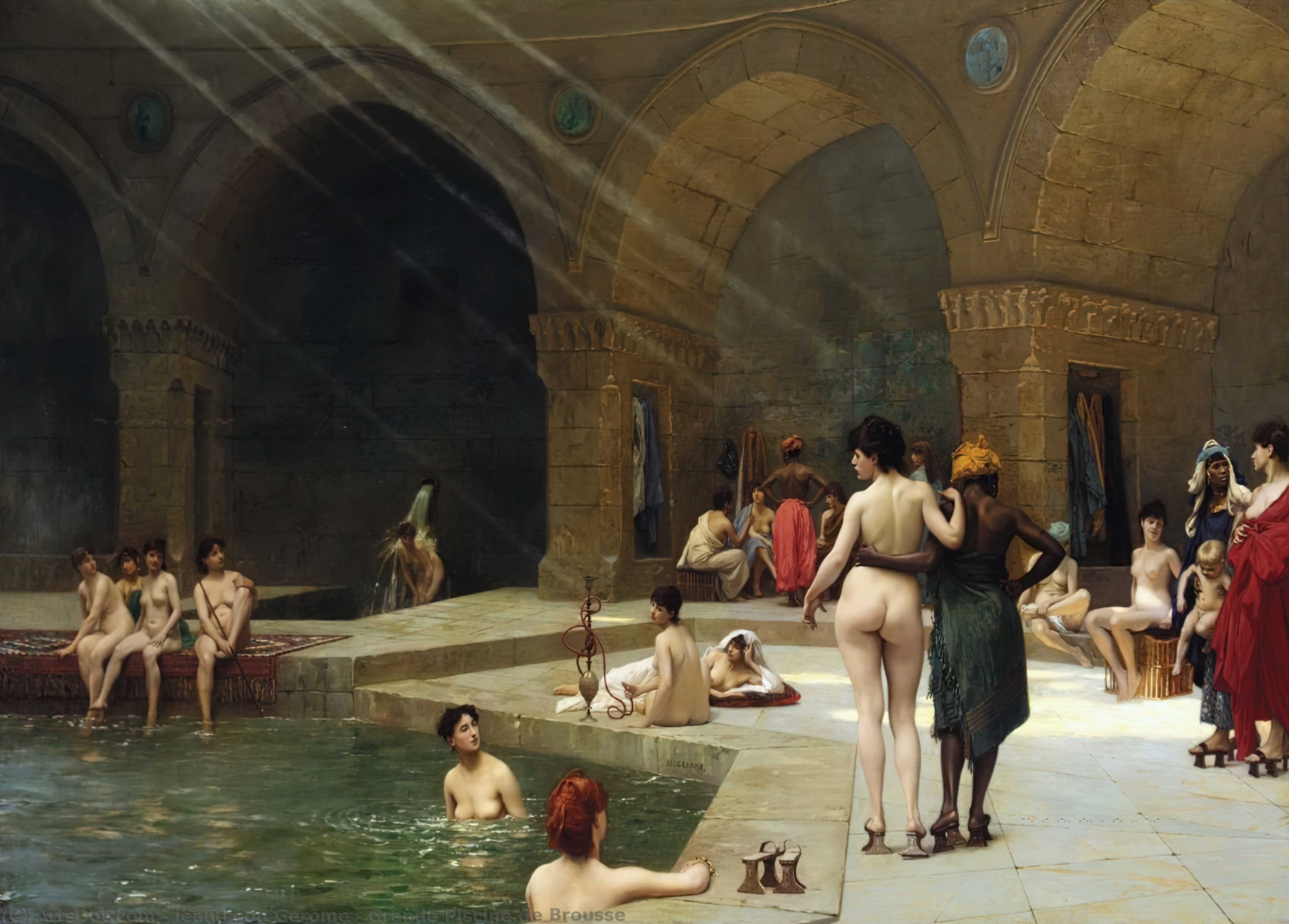 Grande Piscine De Brousse — Jean-léon Gérôme