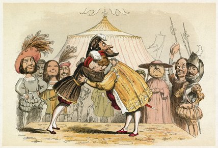 King Henry Viii And King Francis I — Richard Doyle