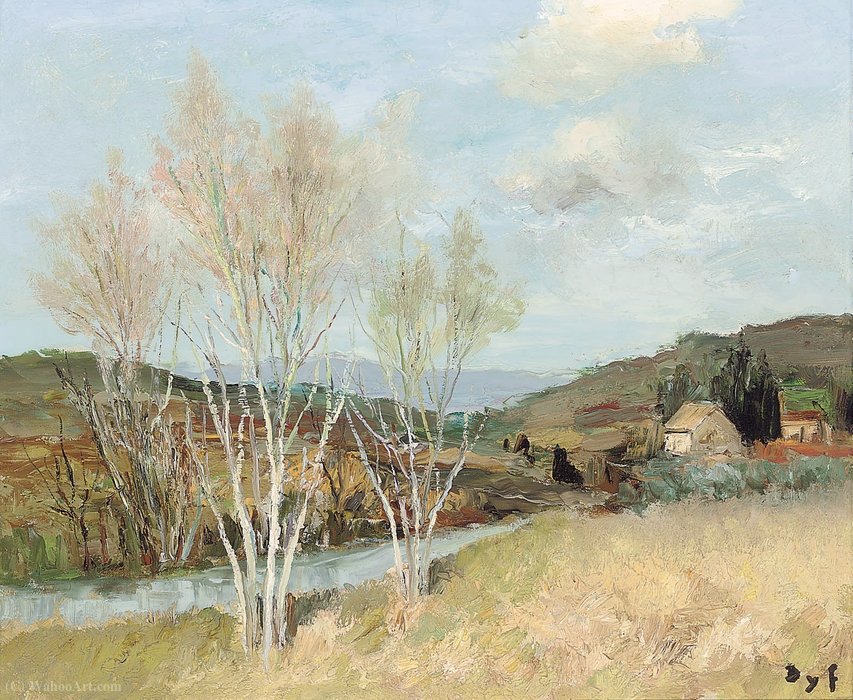 The River In Provence, (1970) — Marcel Dyf