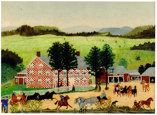 The Old Checkered House — グランマ・モーゼス
