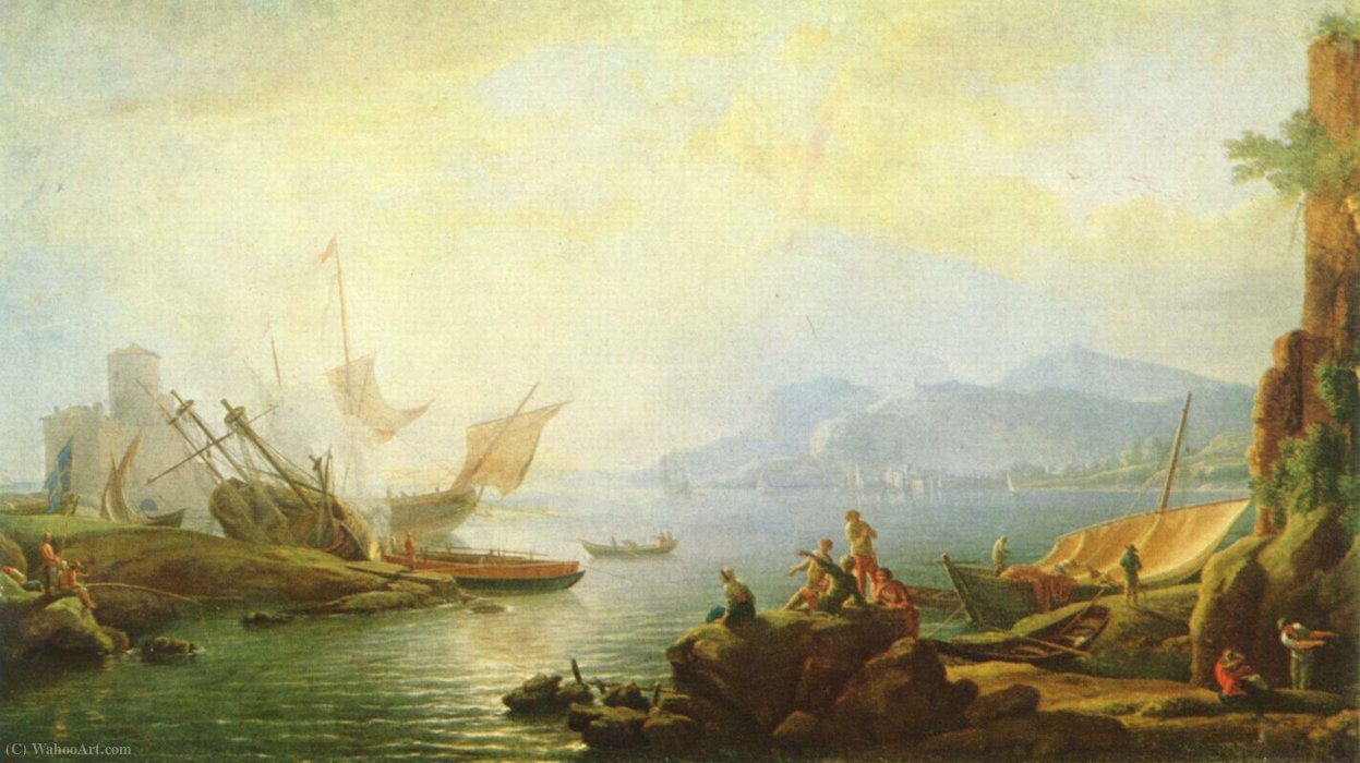 Estuary And Harbor — Adrien Manglard