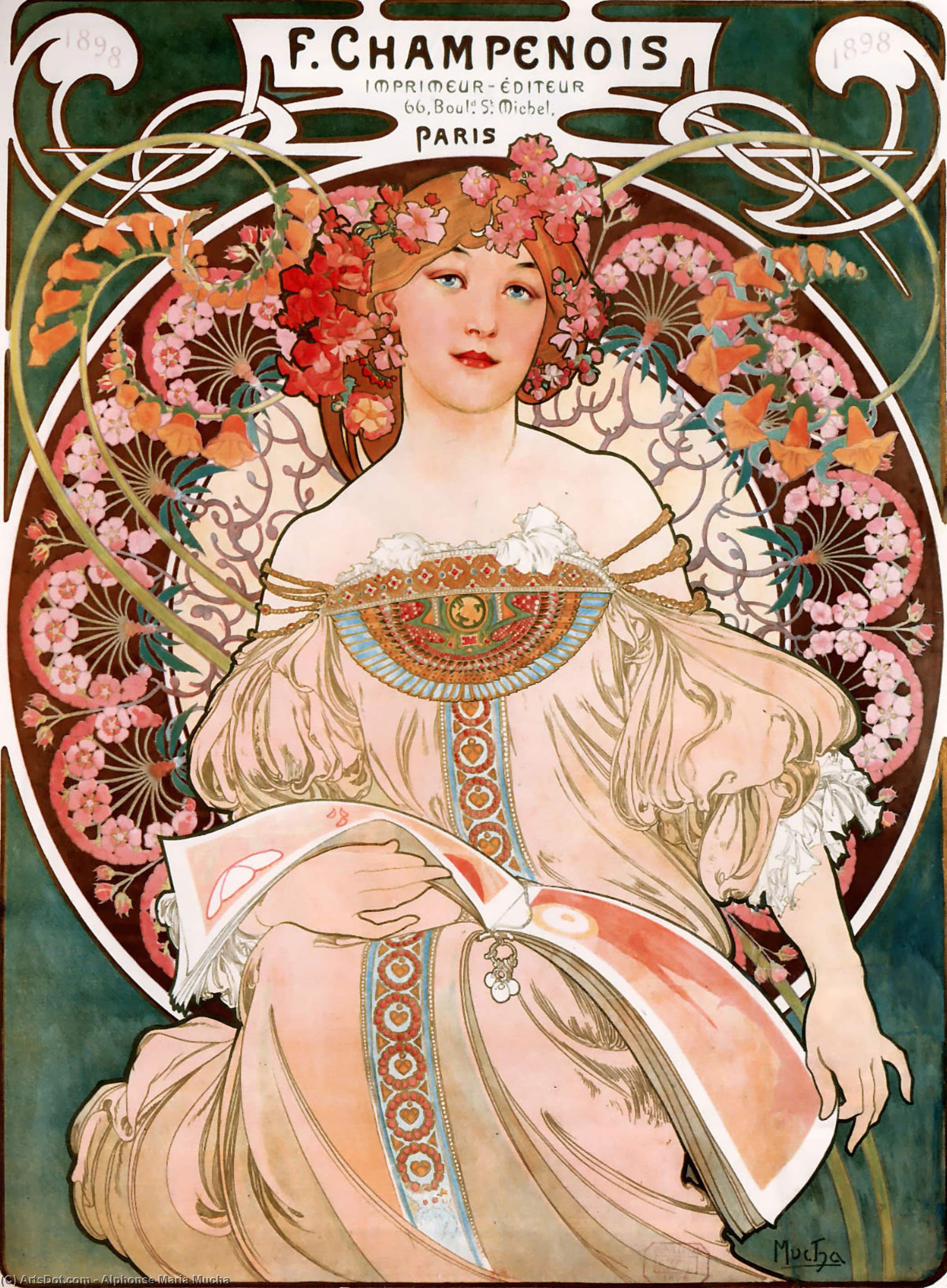 F Champenois Imprimeur Editeur — アルフォンス・ミュシャ