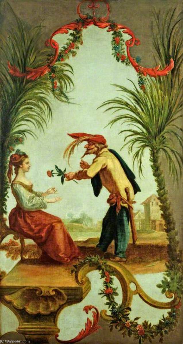 Scapino And A Lady — Andien De Clermont