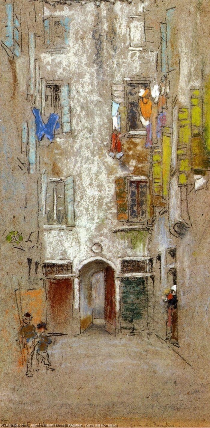 Corte Del Paradiso — James Abbott Mcneill Whistler
