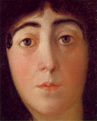 La Duquesa Alba (detalj 1) — Francisco José De Goya Y Lucientes