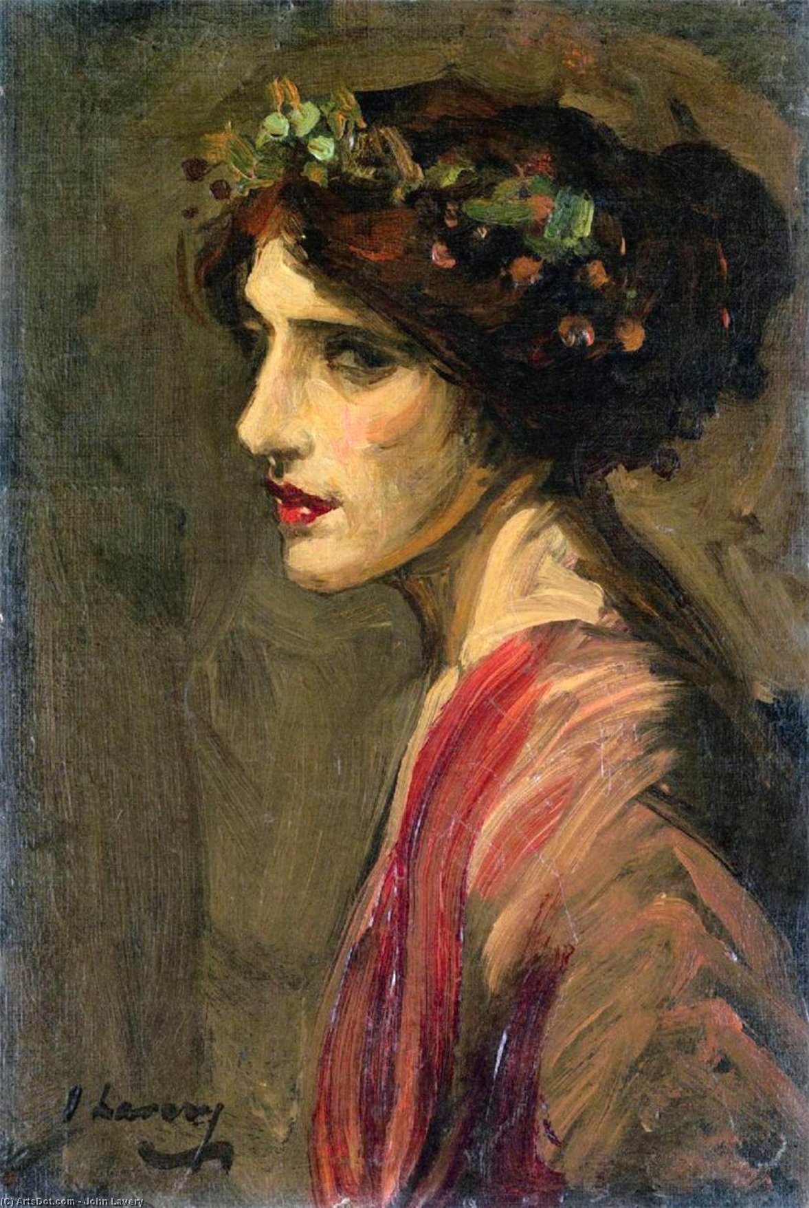 Portrait Of A Lady (also Known As Mrs. Ralph Peto) — Sir John Lavery