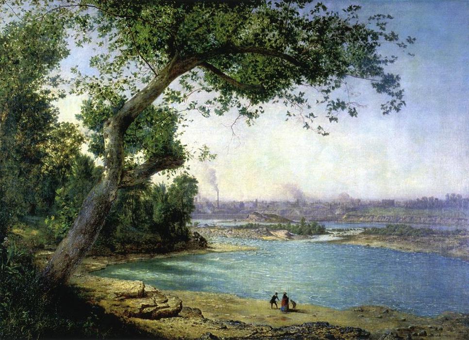 Falls Of The Ohio And Louisville — Alexander Helwig Wyant