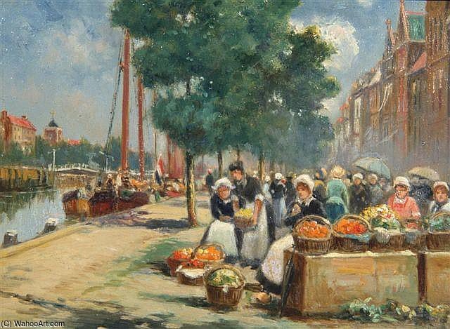 Flanders Market Place — Чарльз Джон Де Лакли