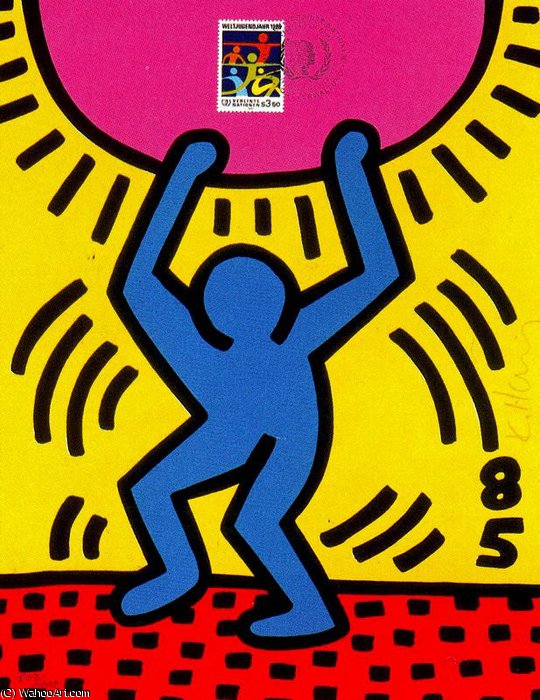 Untitled (563) — Кит Харинг