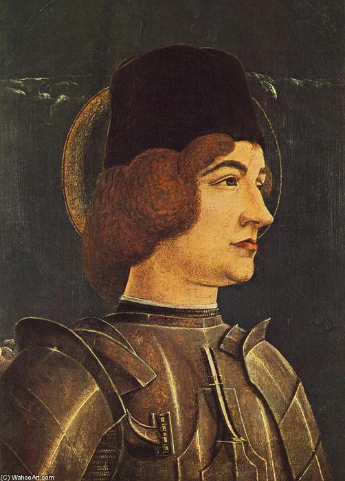 St George (fragment Of A Panel From The Roverella Polyptych) — Kozme Tura