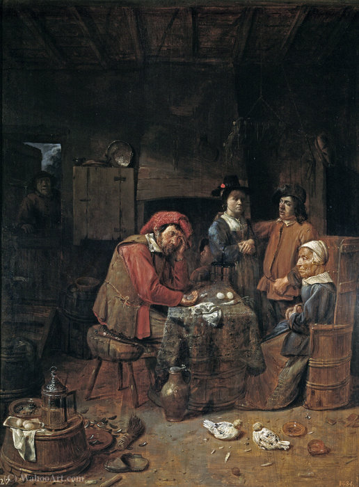 The Marriage Contract — Josse Van Craesbeeck