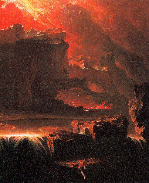Sadak In Search Of The Waters Of Oblivion — John Martin