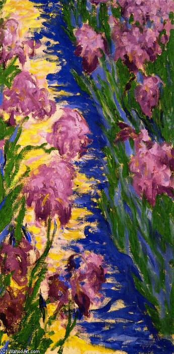 Garden Path With Iris — Theodore Earl Butler