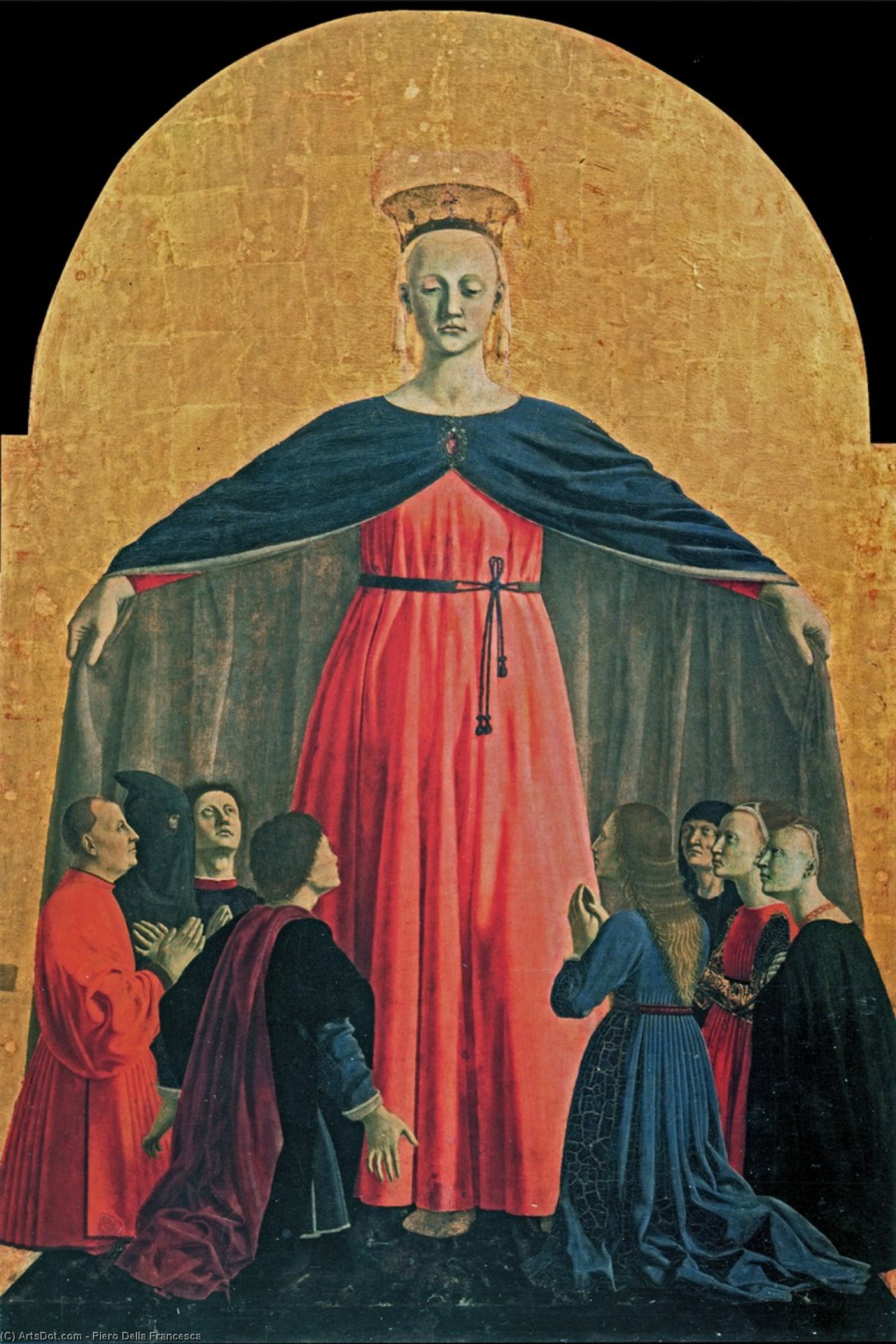 The Madonna Of Mercy — Piero Della Francesca