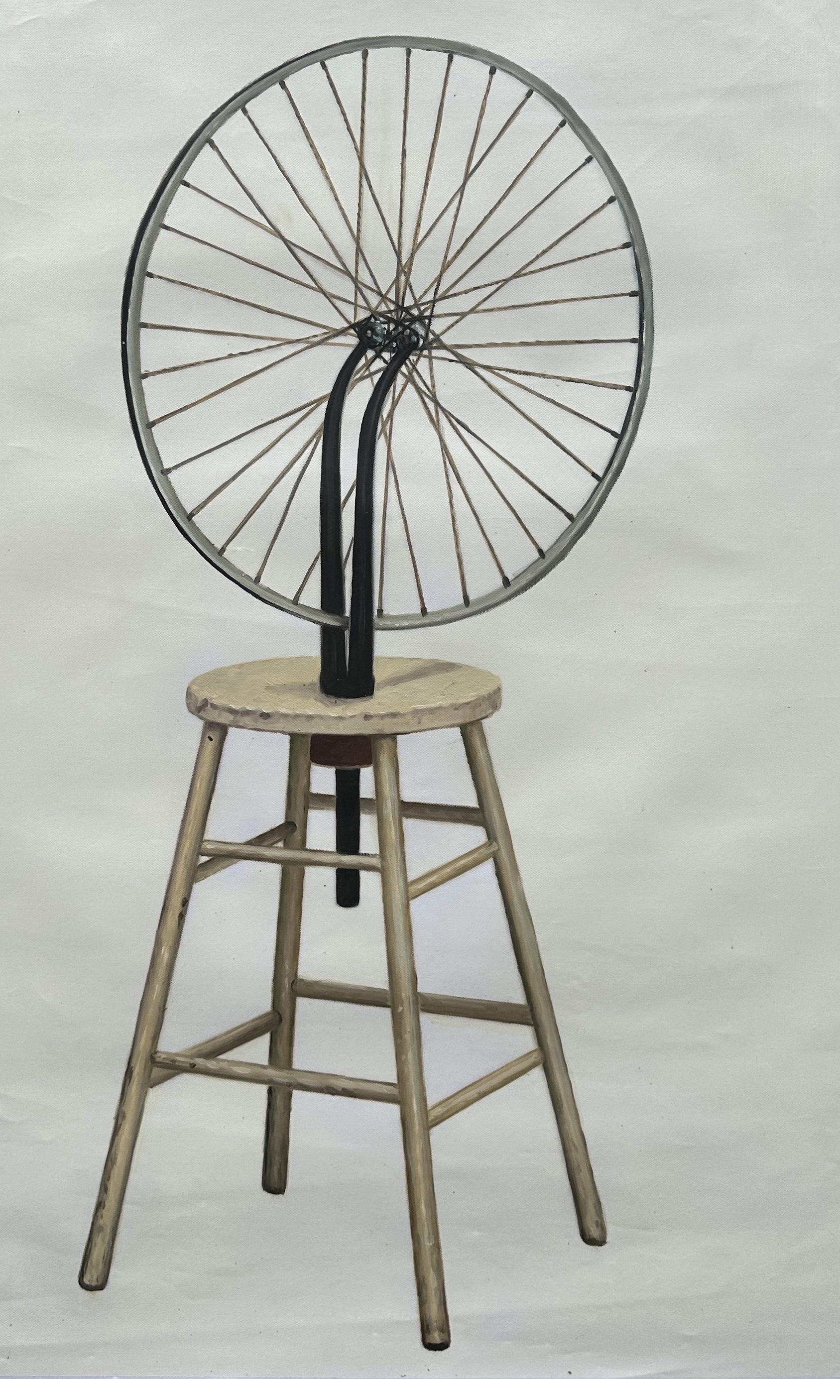 Bicycle Wheel - Marcel Duchamp — Марсел Дјушан
