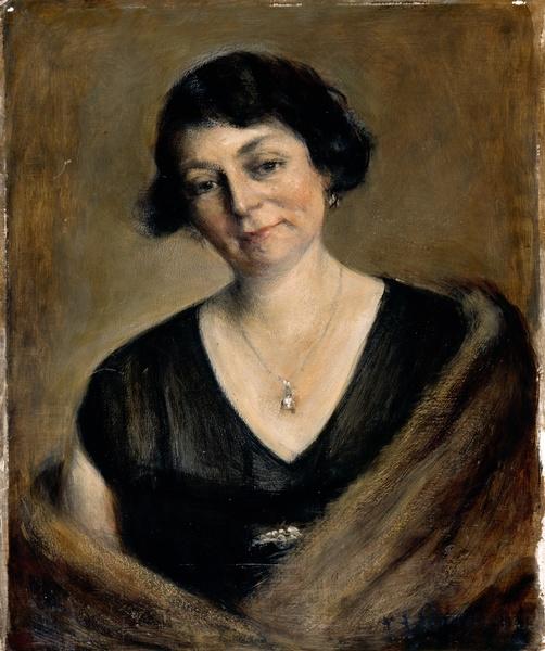 Portrait De Madame Paul Thoby — Lesage Pierre Alexis