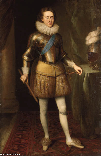 Portrait Of Henry Prince Of Wales — Isaac Oliver