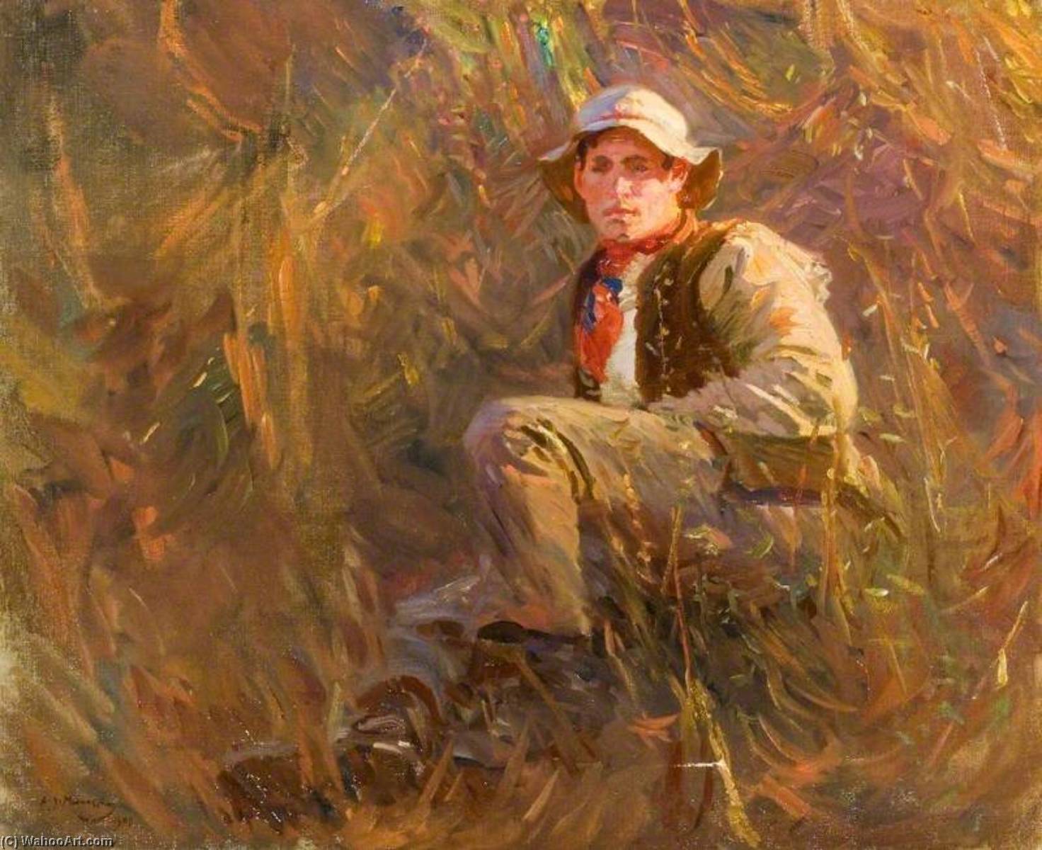 Studie Von George Curzon, Knecht — Sir Alfred James Munnings
