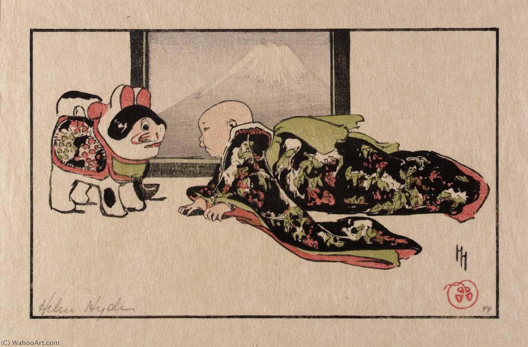 The Puppy Cat And The Baby — Helen Hyde