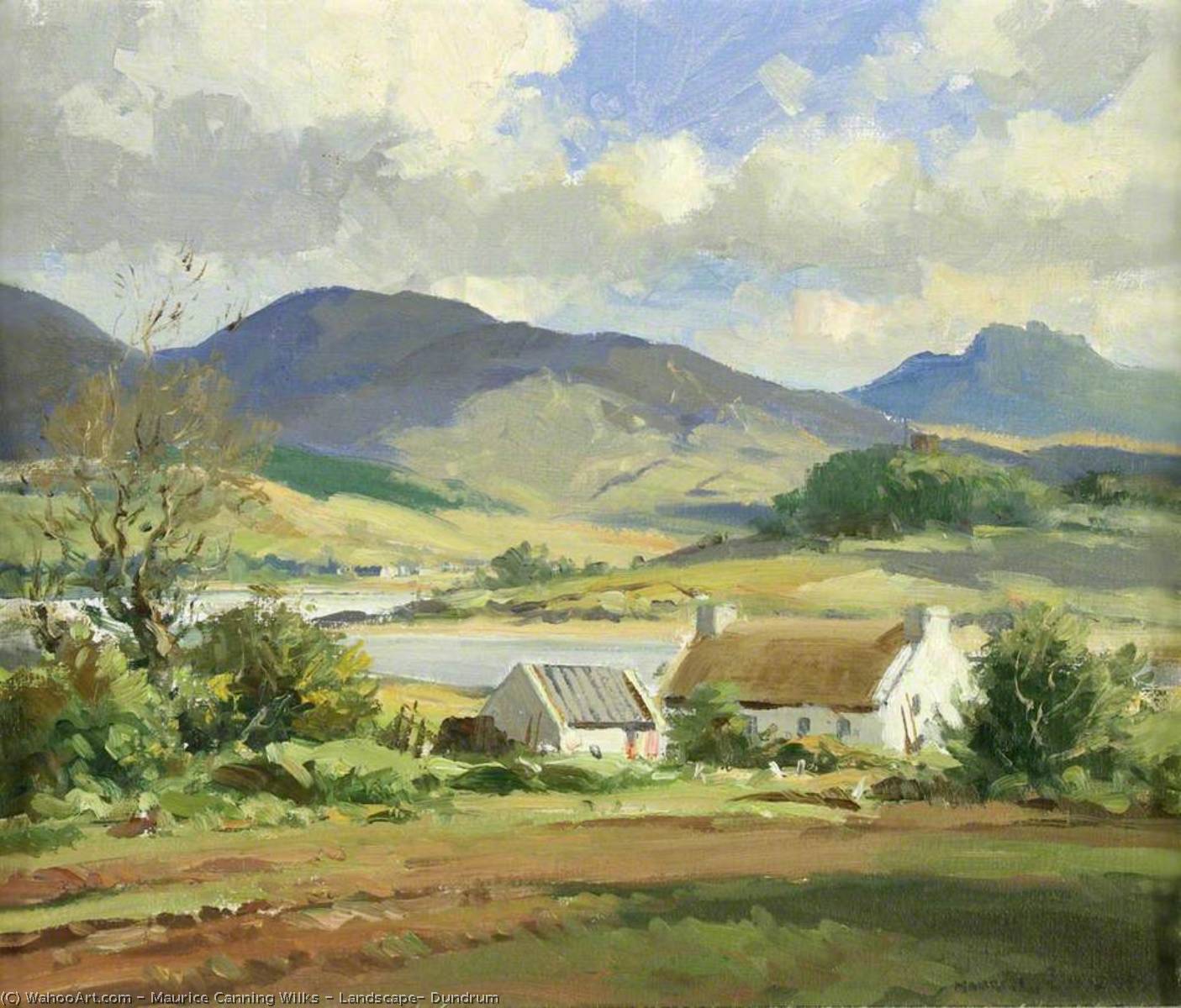 Landscape, Dundrum — Maurice Canning Wilks