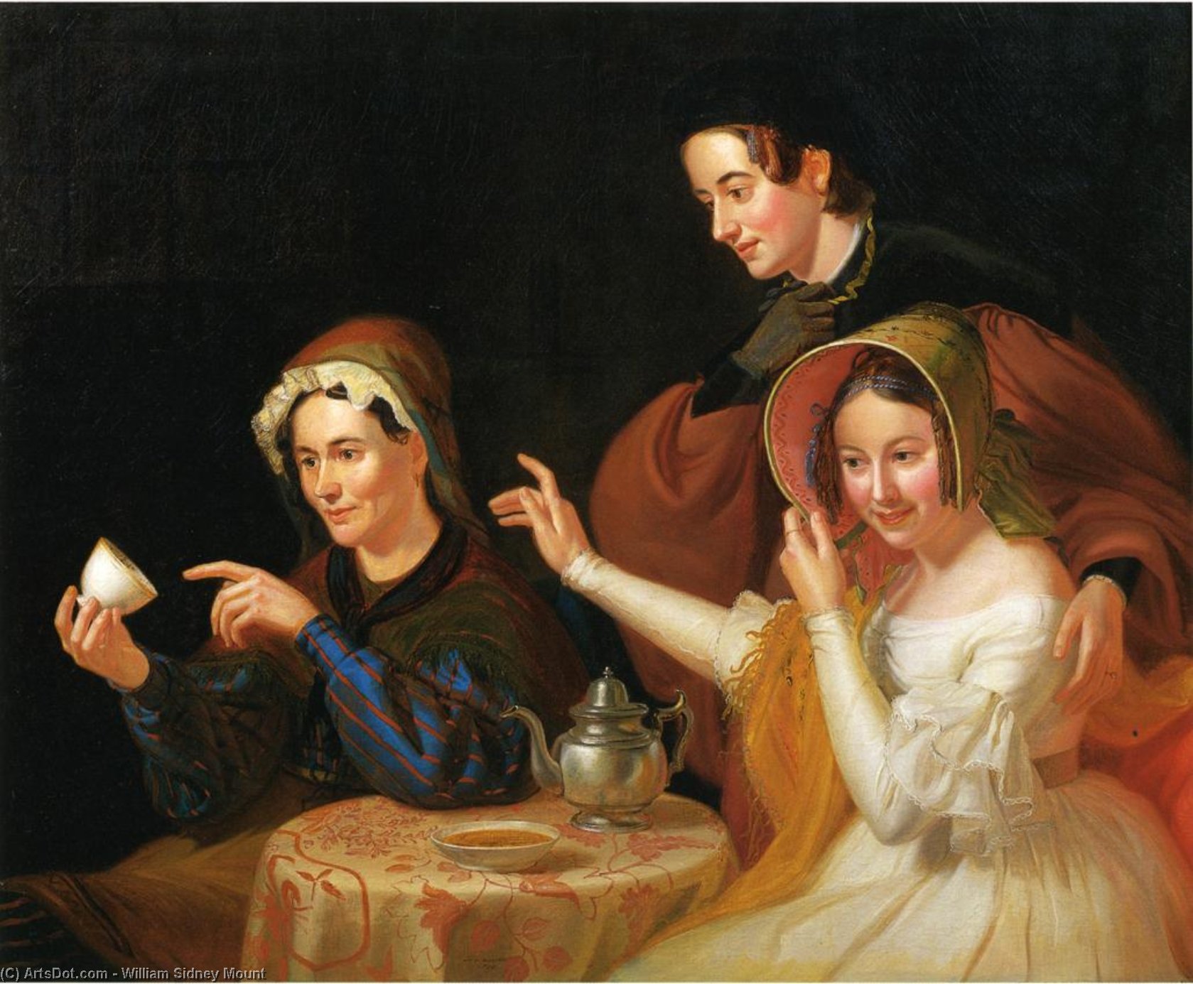 Dregs In The Cup (also Known As Fortune Telling) — William Sidney Mount