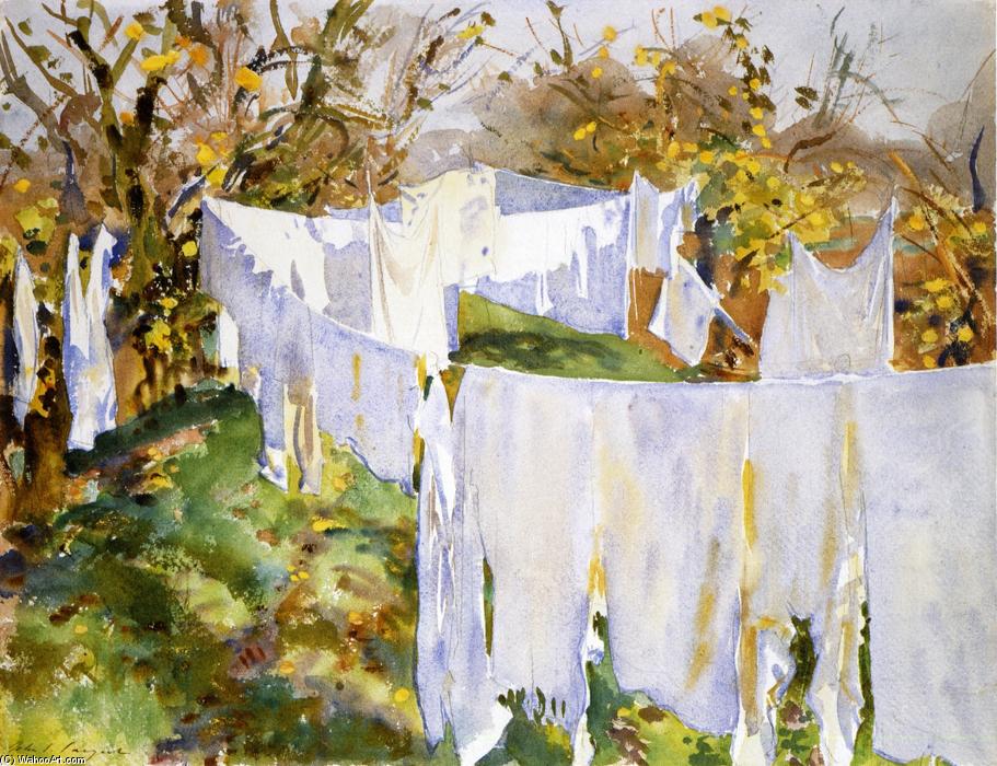 La Biancheria — John Singer Sargent