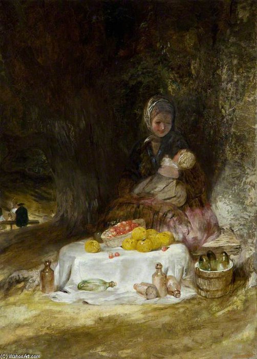 Scene In Chelsea Park — Alfred Joseph Woolmer