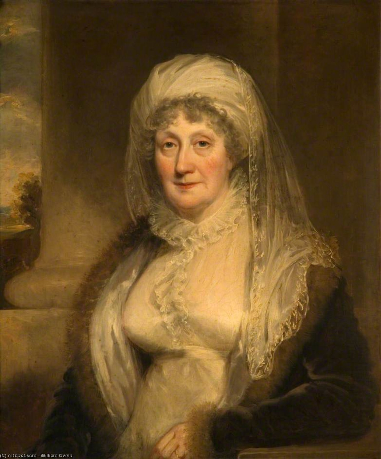 Elizabeth Sparrow Of Bishton Hall — William Owen
