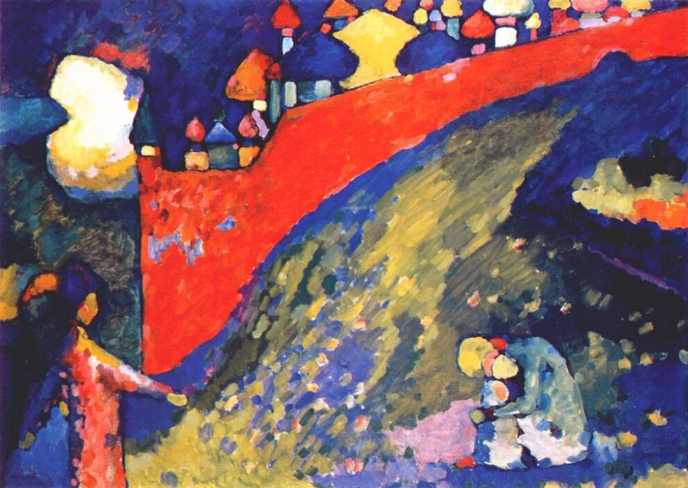 Rote Wand Schicksal — Wassily Wassilyevich Kandinsky