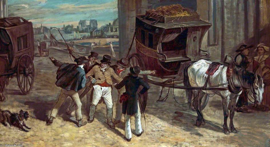 The Rival Touts — George Cruikshank